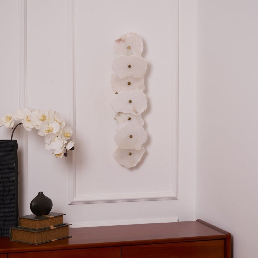 Cevra Alabaster Bloemwandlamp | ventumra