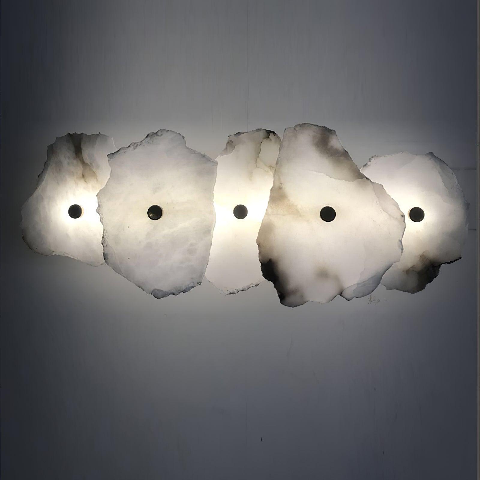 Cevra Alabaster Bloemwandlamp | ventumra