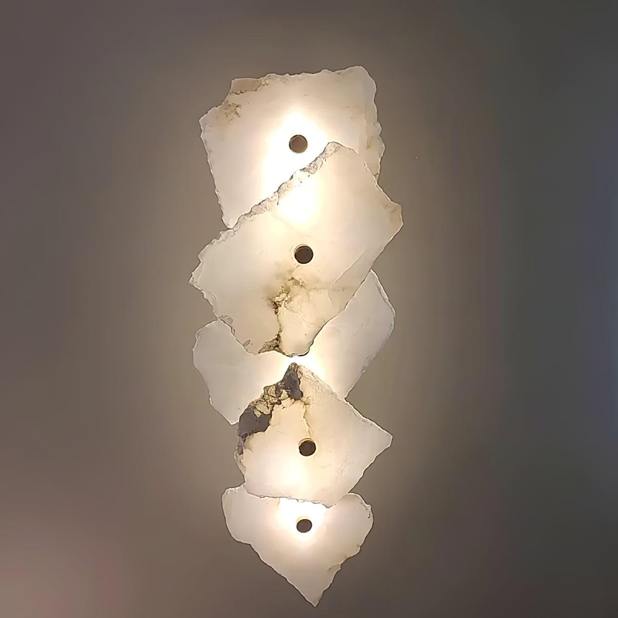 Cevra Alabaster Bloemwandlamp | ventumra