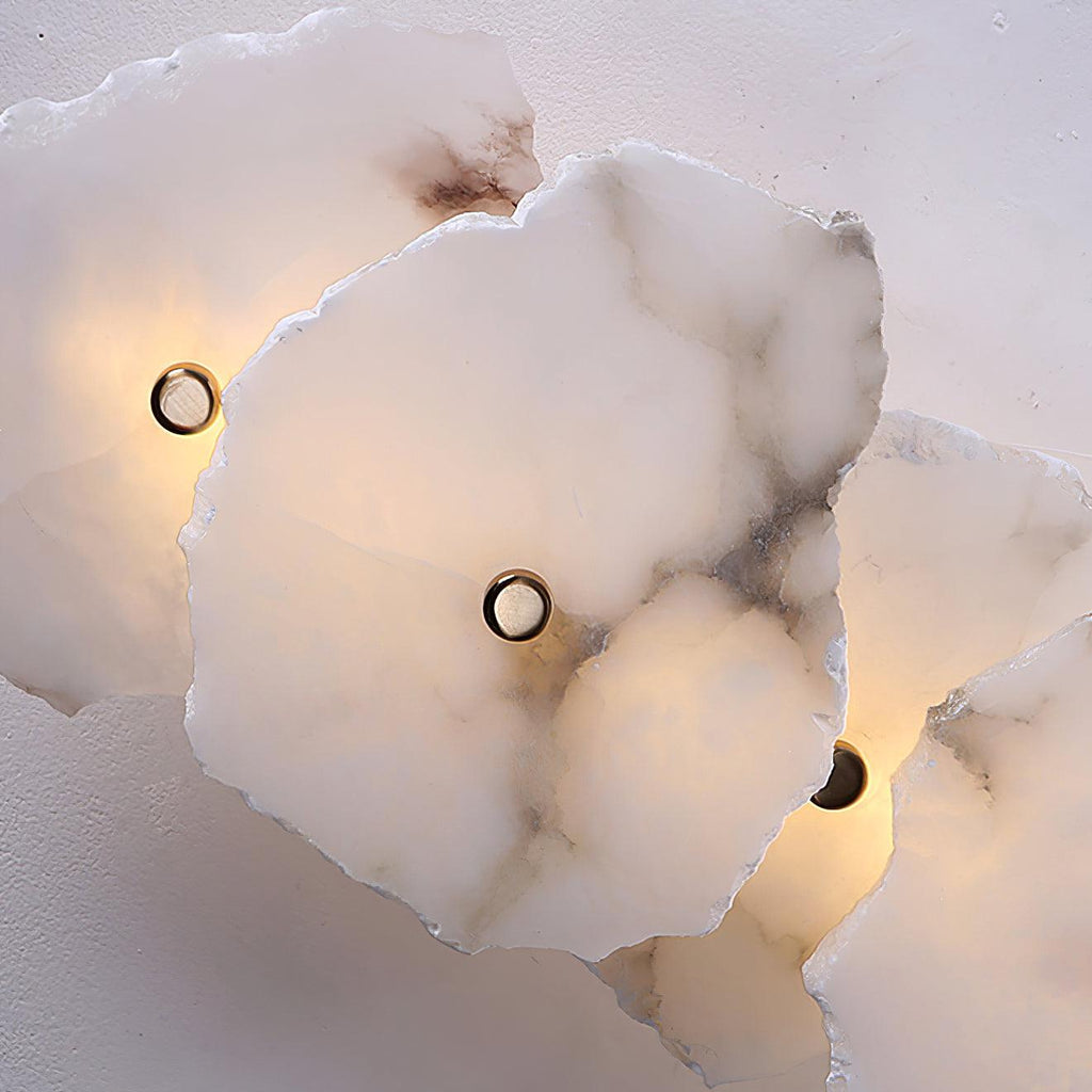 Cevra Alabaster Bloemwandlamp | ventumra