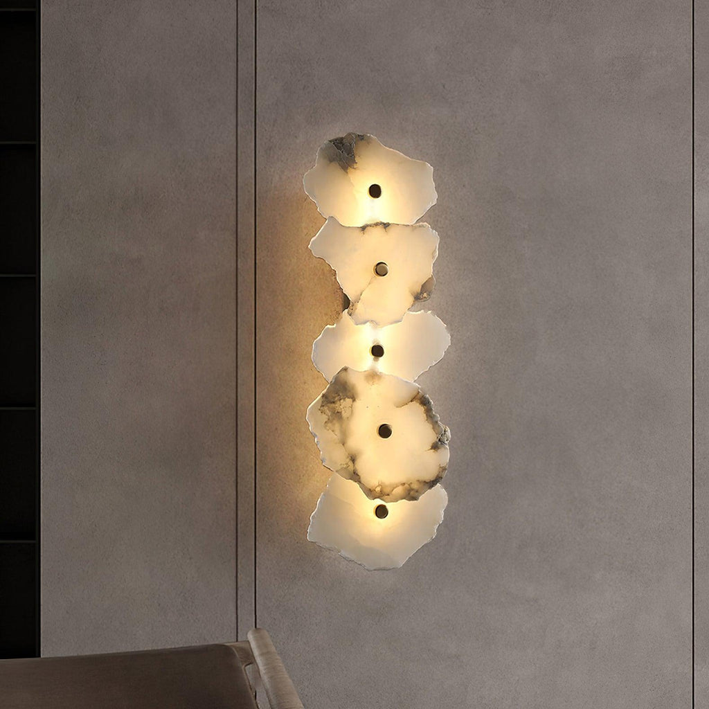 Cevra Alabaster Bloemwandlamp | ventumra