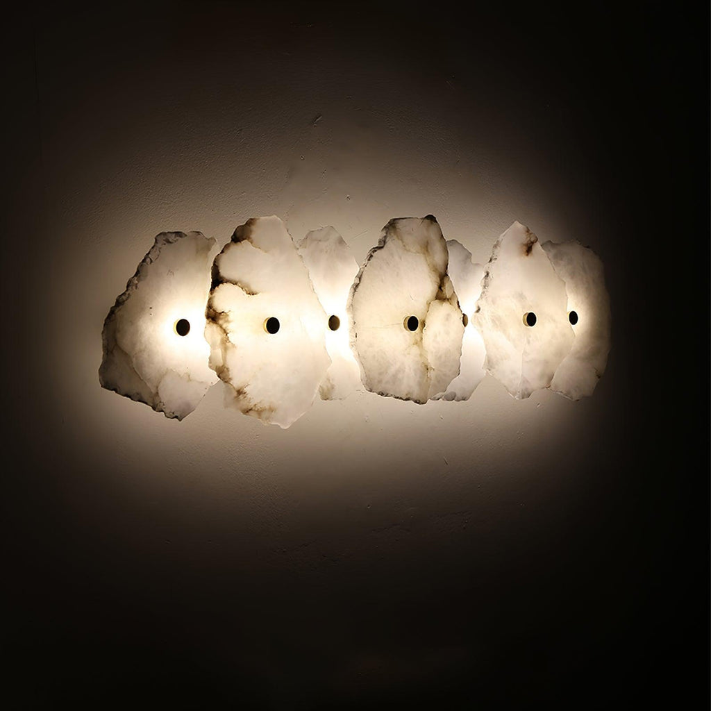 Cevra Alabaster Bloemwandlamp | ventumra