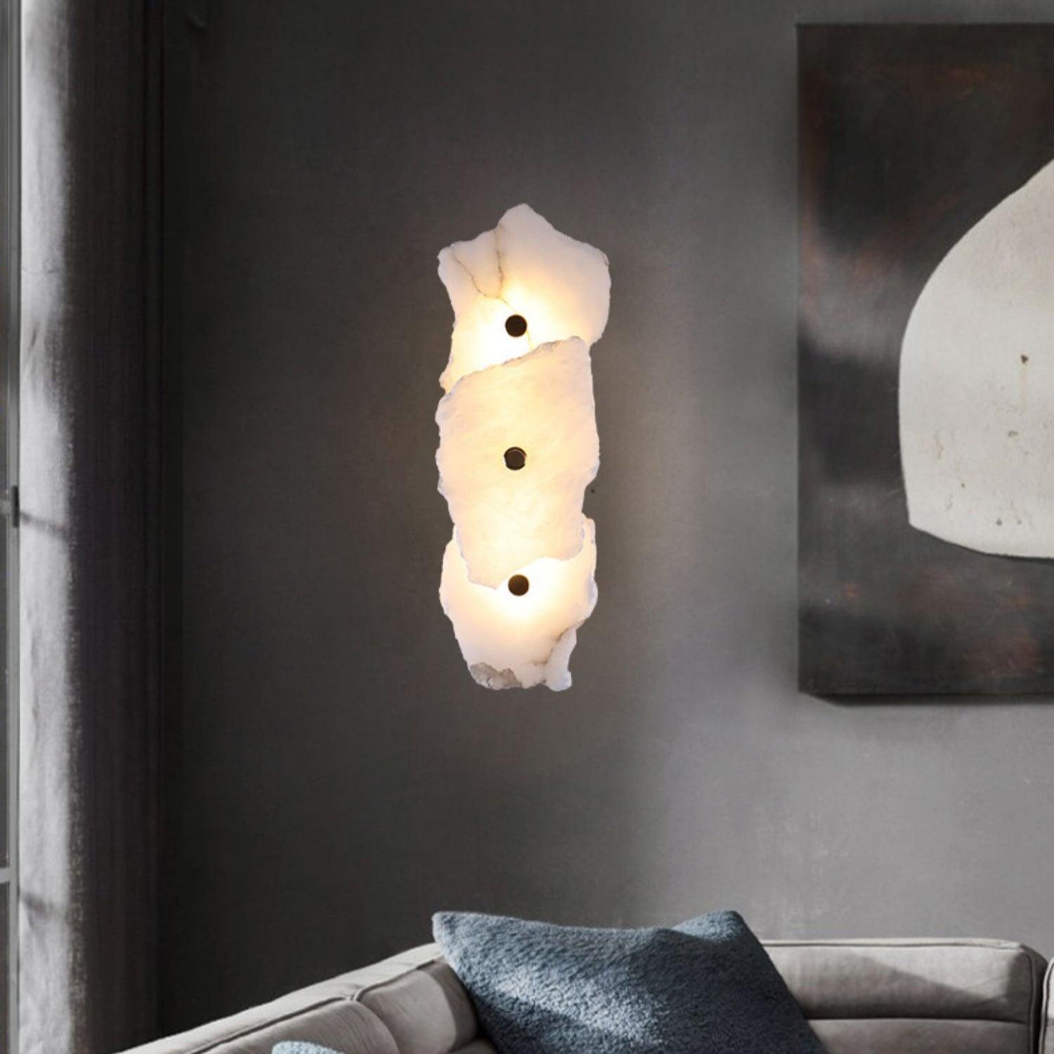 Cevra Alabaster Bloemwandlamp | ventumra