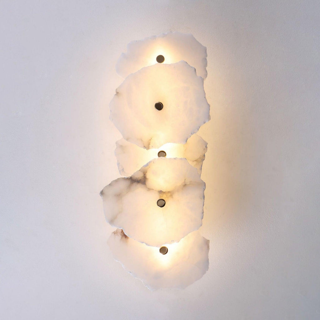Cevra Alabaster Bloemwandlamp | ventumra