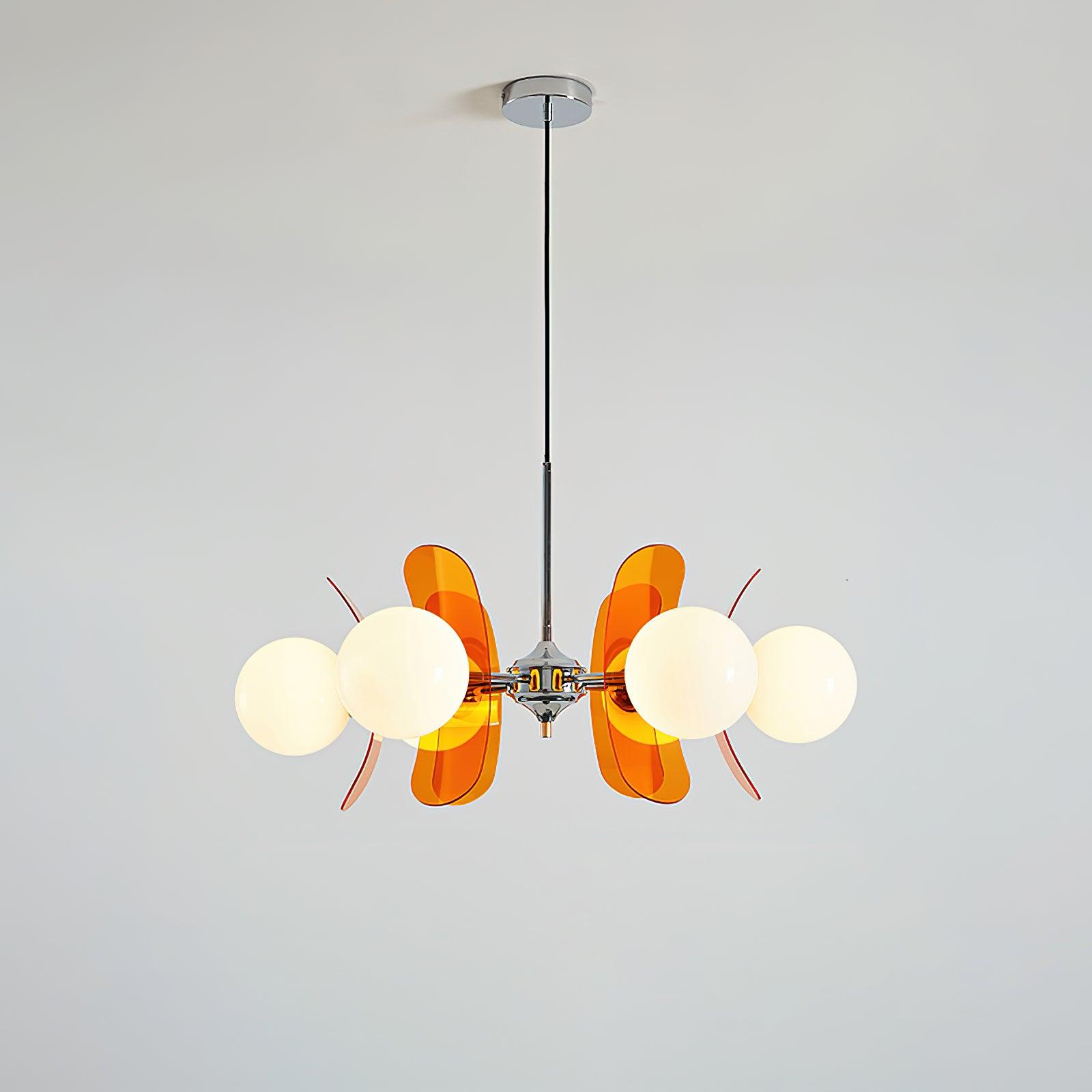 Ulano Chandelier Brown &Orange | ventumra