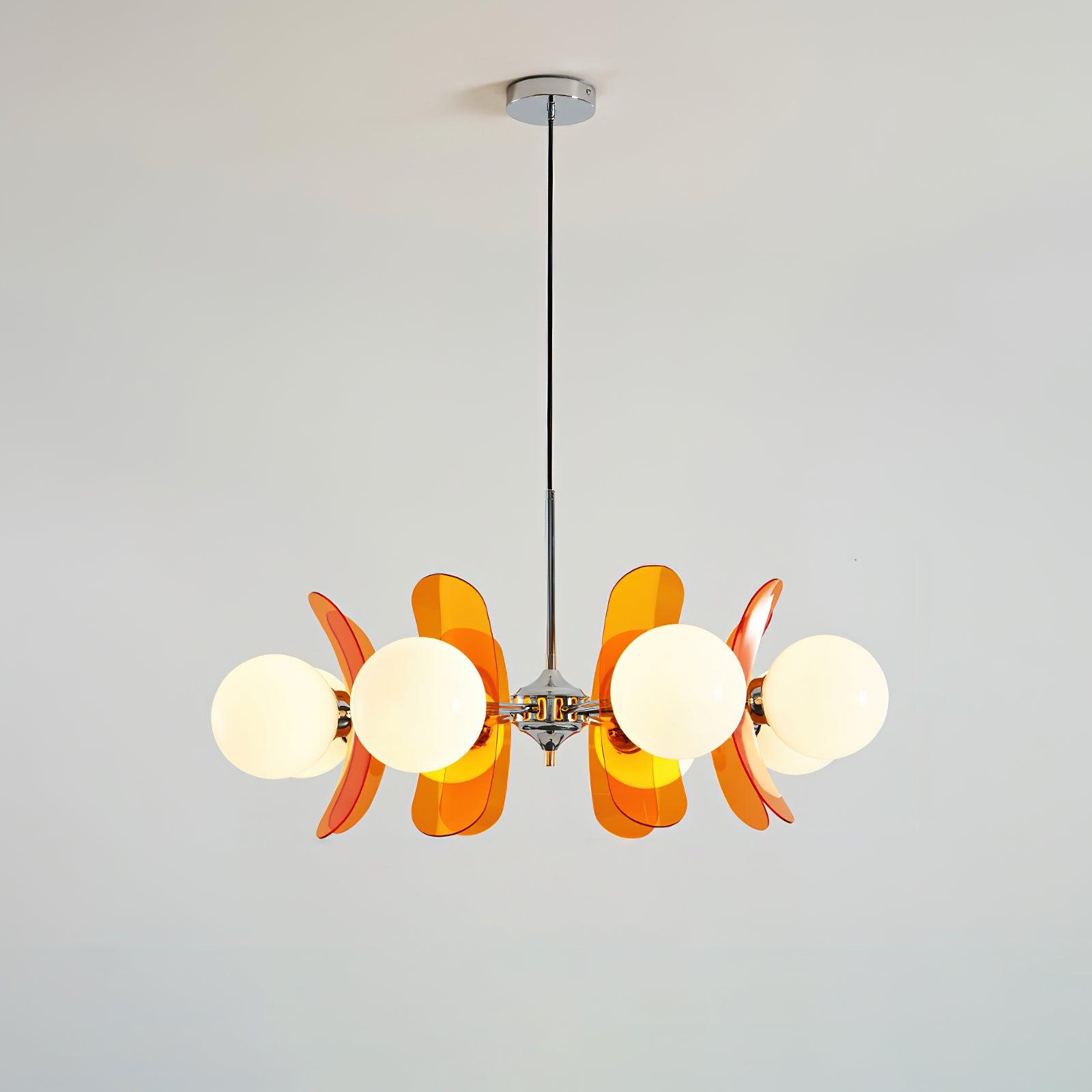 Ulano Chandelier Brown &Orange | ventumra