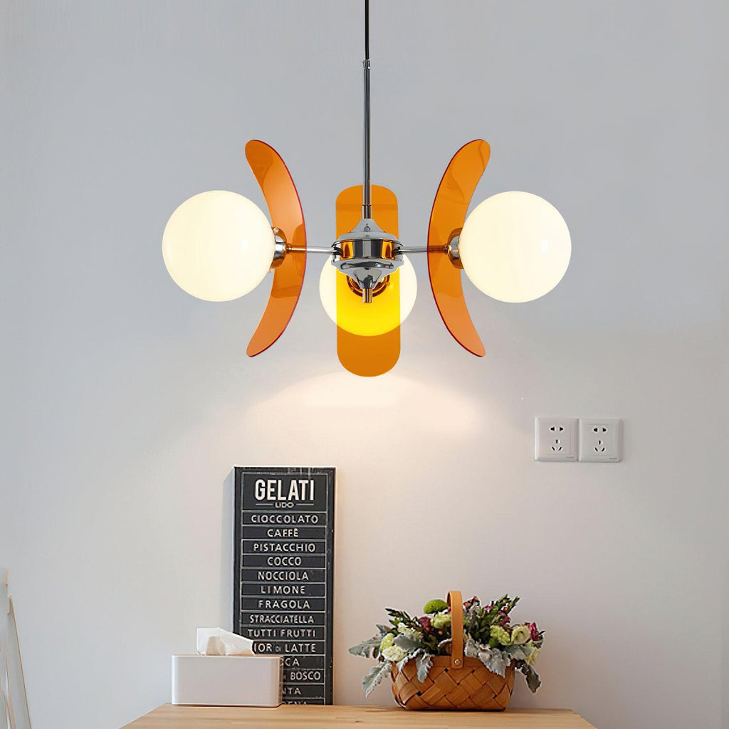Ulano Chandelier Brown &Orange | ventumra