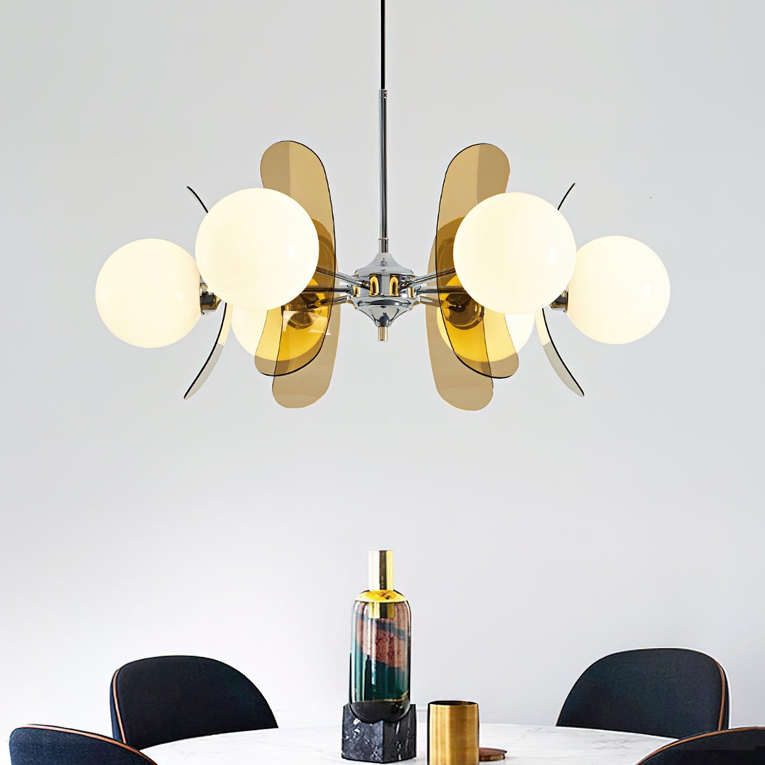 Ulano Chandelier Brown &Orange | ventumra