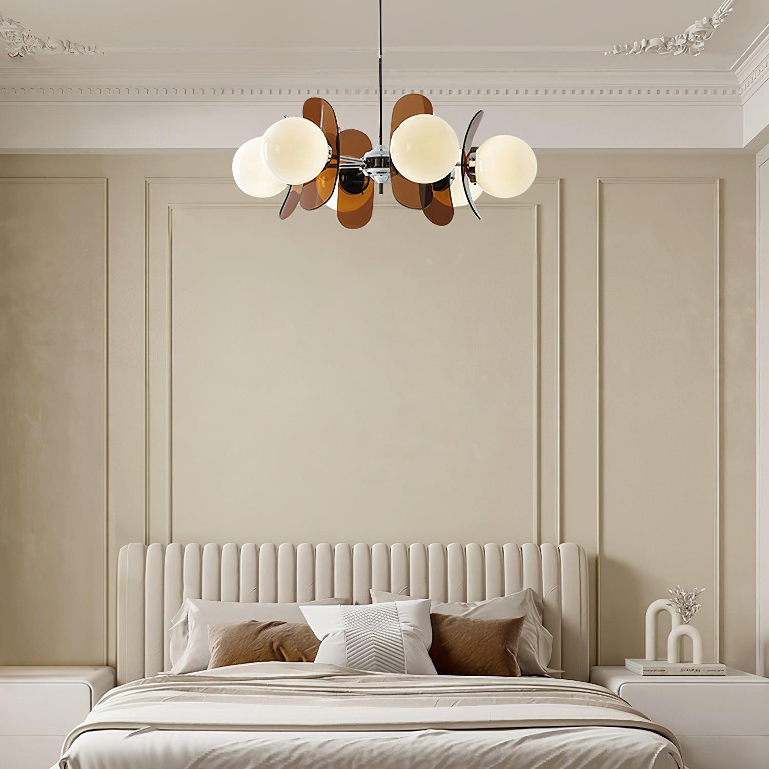 Ulano Chandelier Brown &Orange | ventumra
