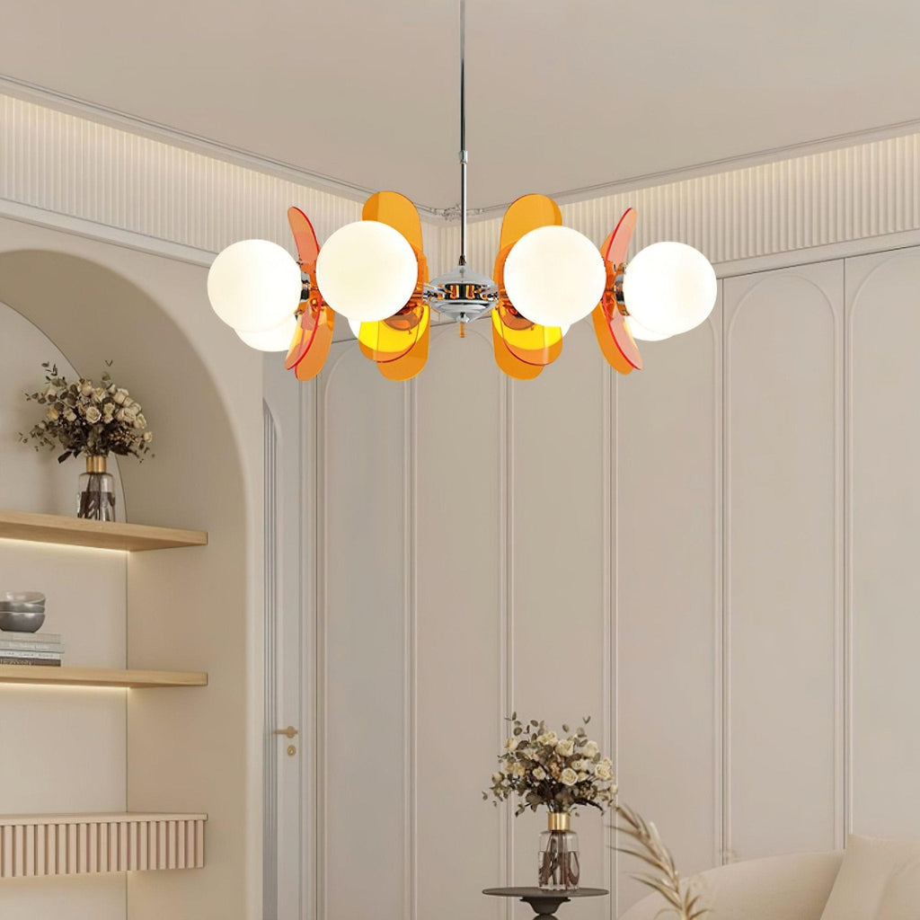 Ulano Chandelier Brown &Orange | ventumra