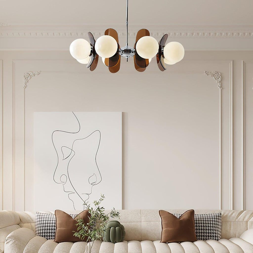 Ulano Chandelier Brown &Orange | ventumra