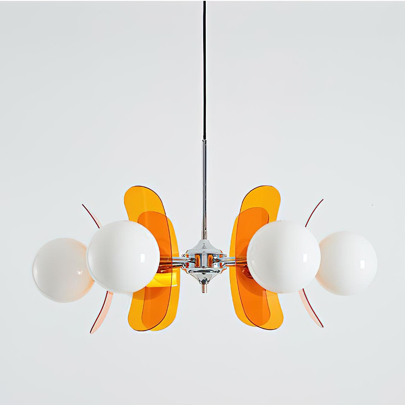Ulano Chandelier Brown &Orange | ventumra