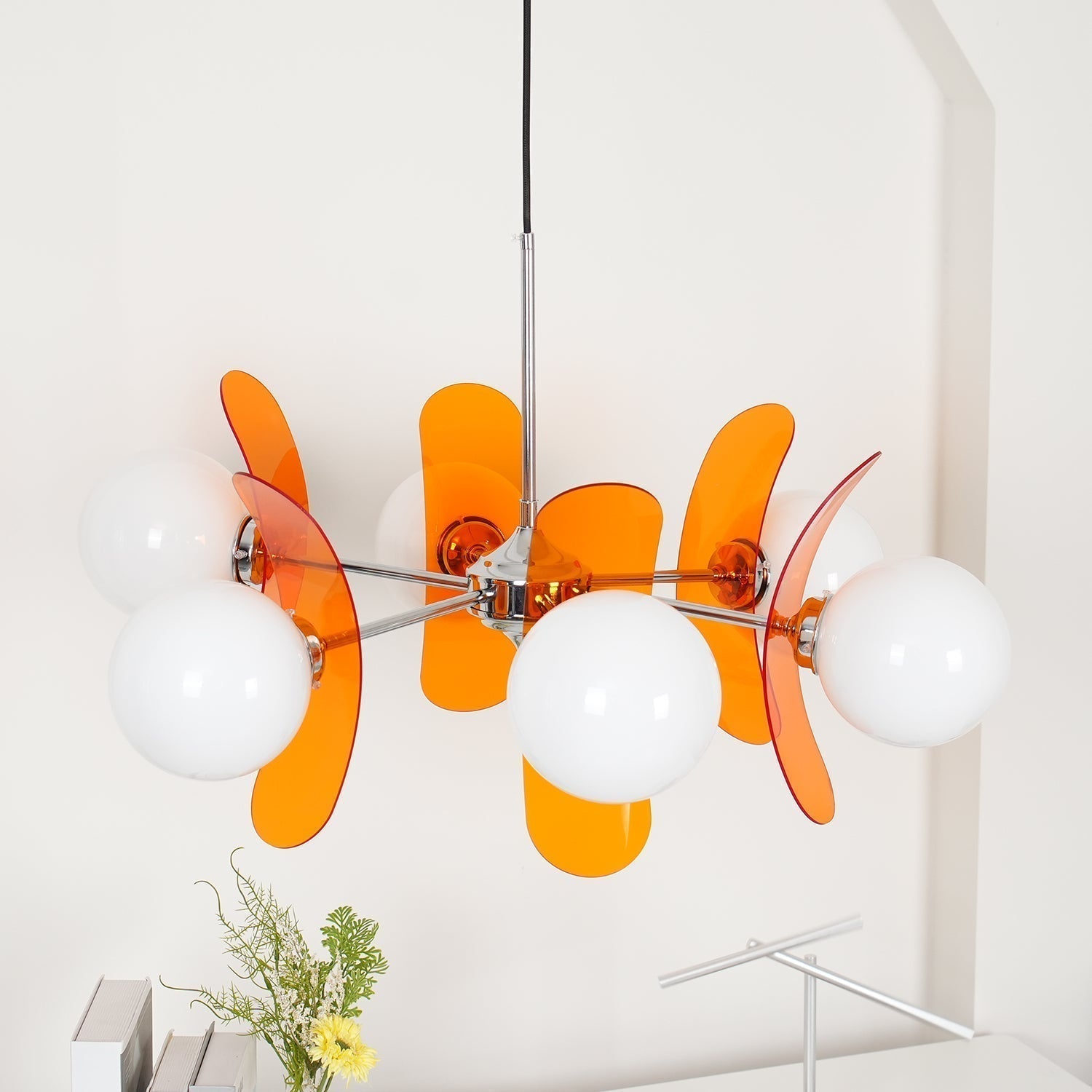 Ulano Chandelier Brown &Orange | ventumra