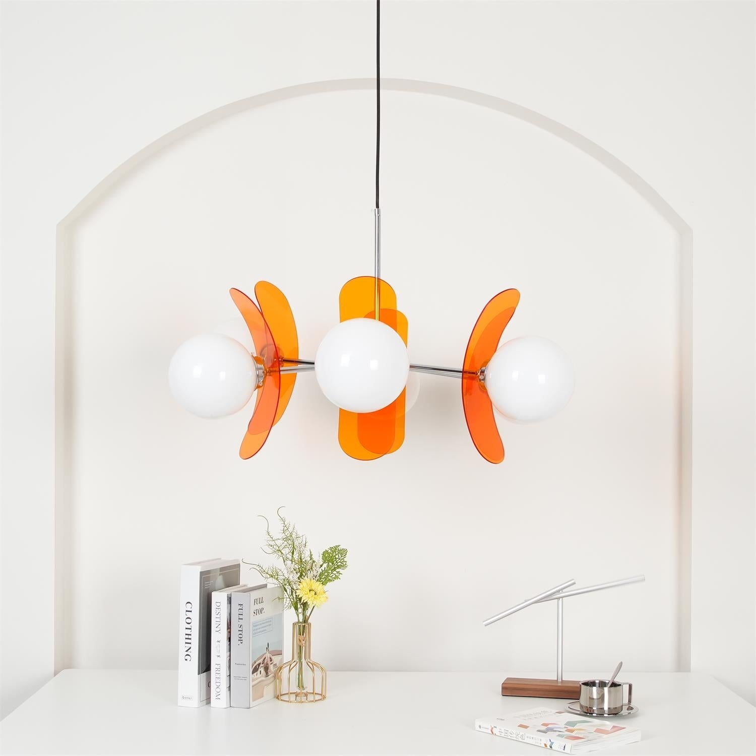 Ulano Chandelier Brown &Orange | ventumra
