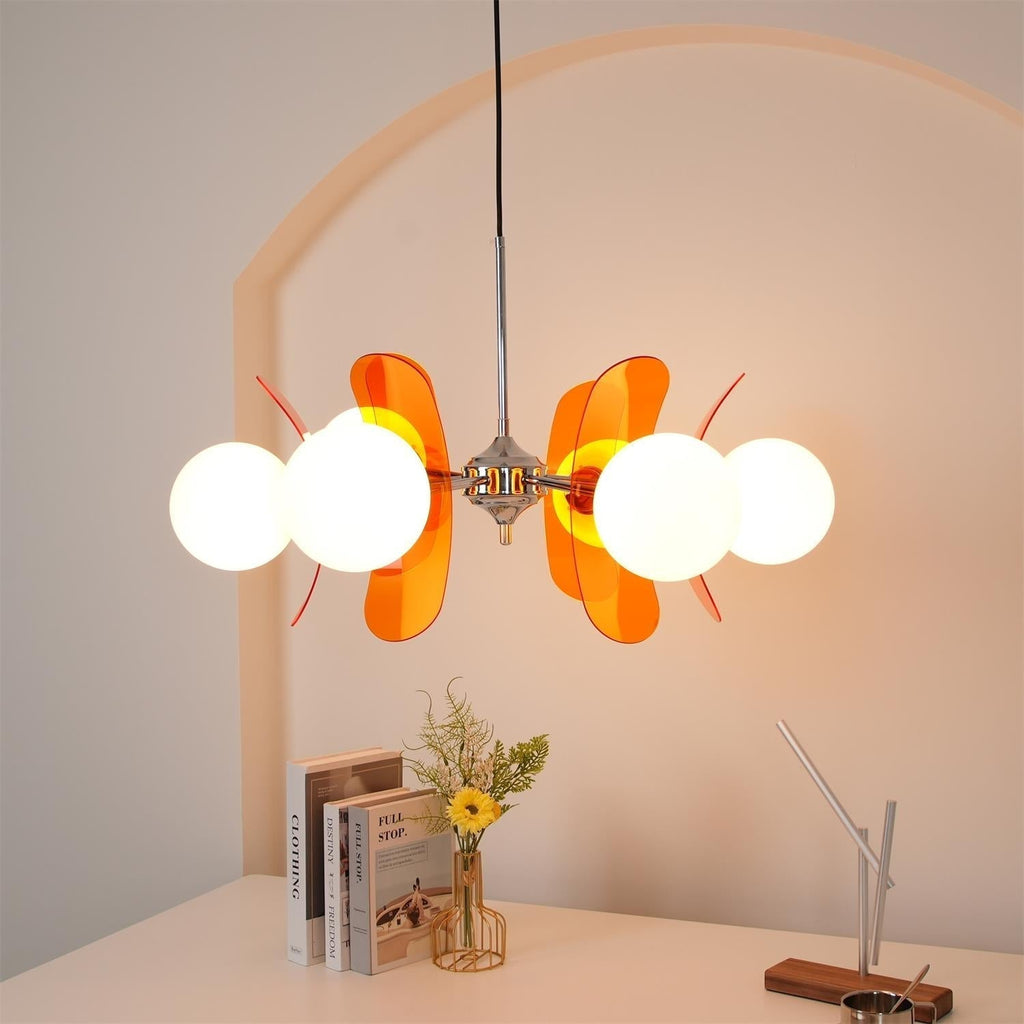 Ulano Chandelier Brown &Orange | ventumra