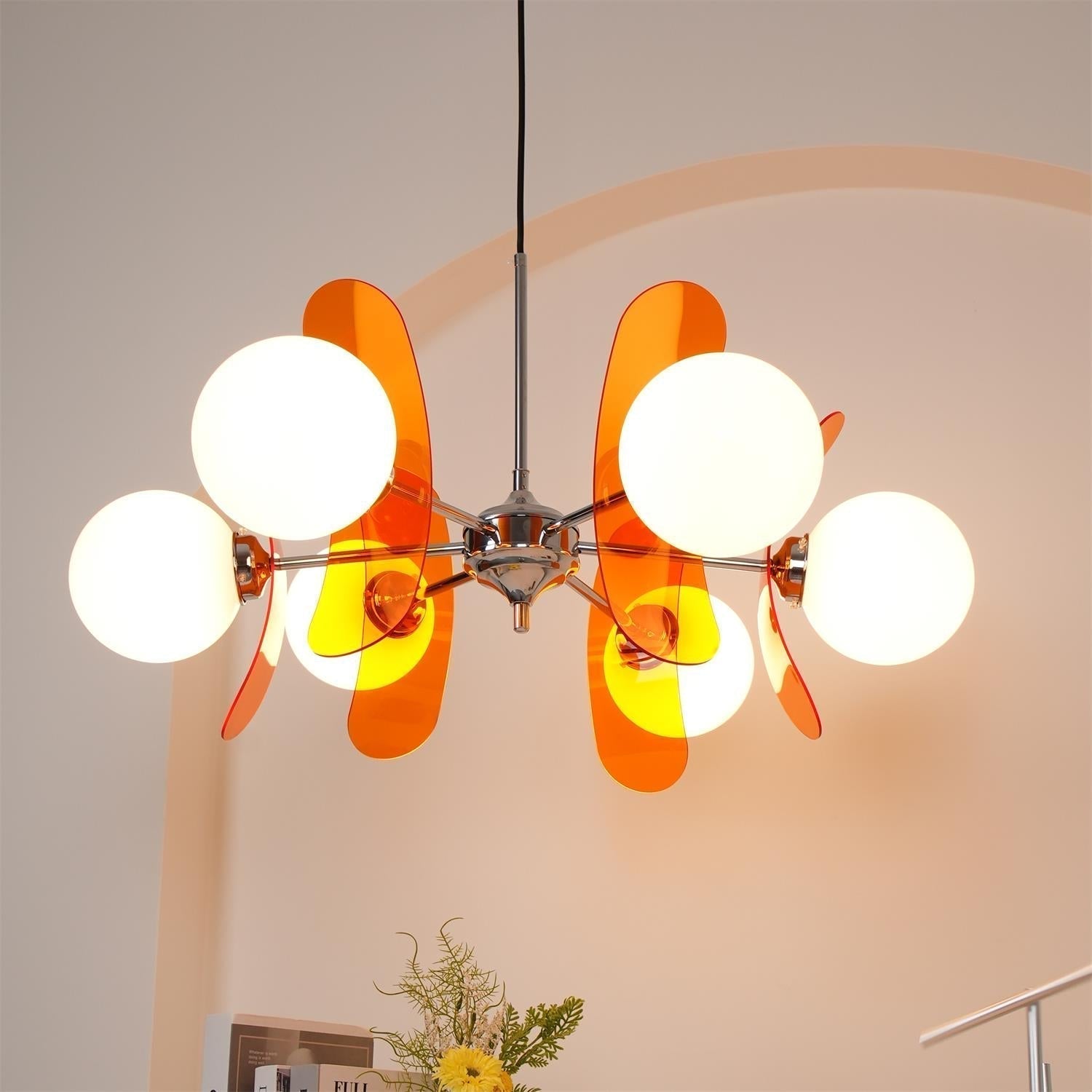 Ulano Chandelier Brown &Orange | ventumra