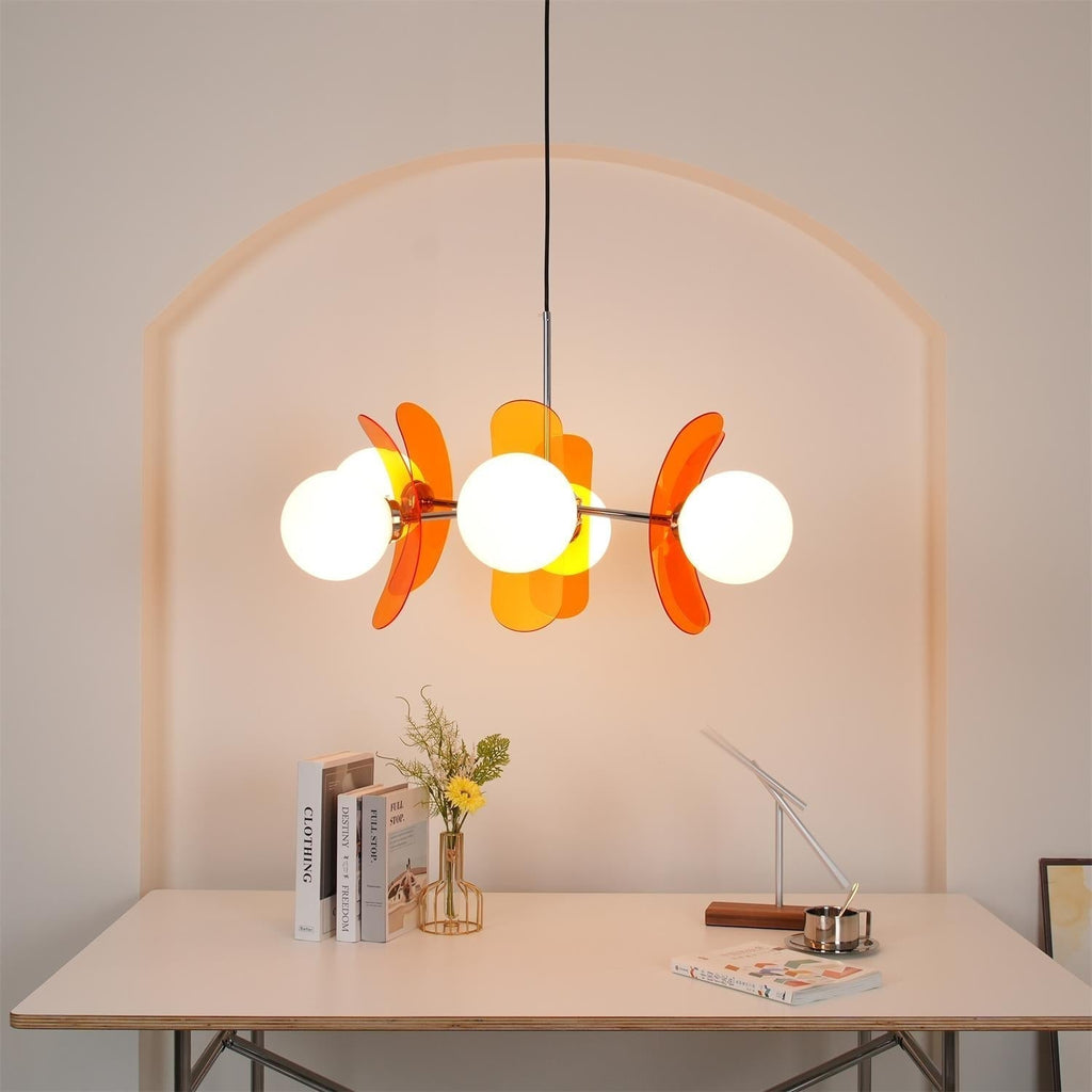 Ulano Chandelier Brown &Orange | ventumra
