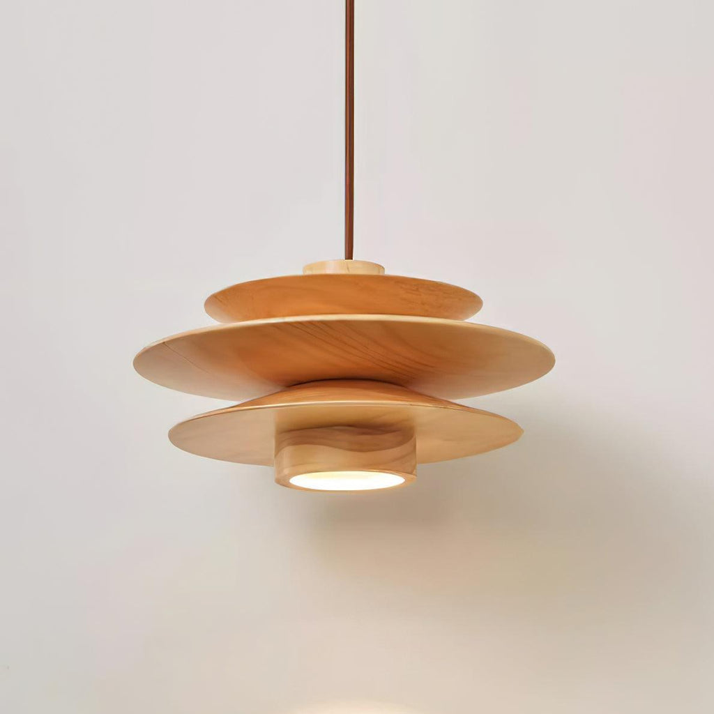 Axis Mid Century Walnut Pendant Light | ventumra