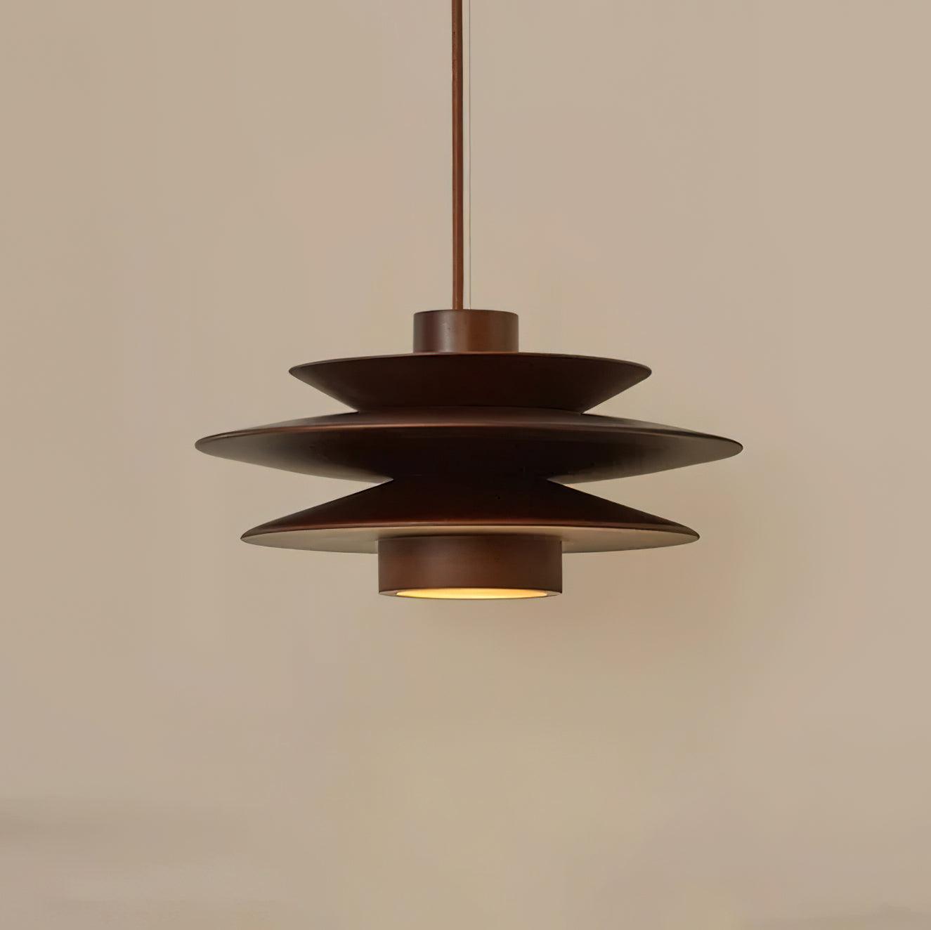 Axis Mid Century Walnut Pendant Light | ventumra