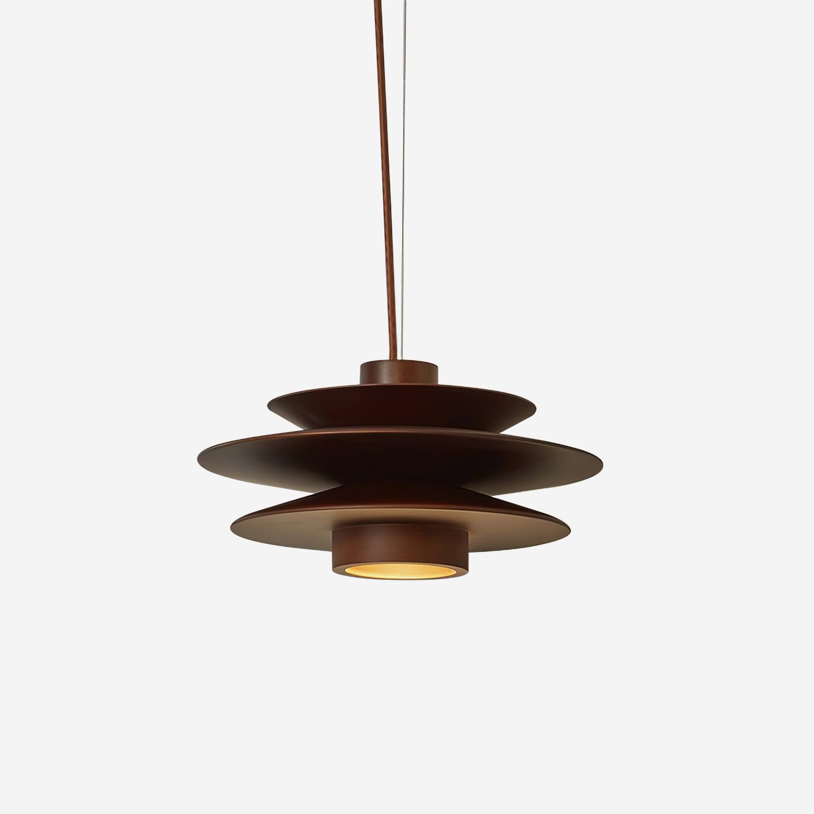 Axis Mid Century Walnut Pendant Light | ventumra