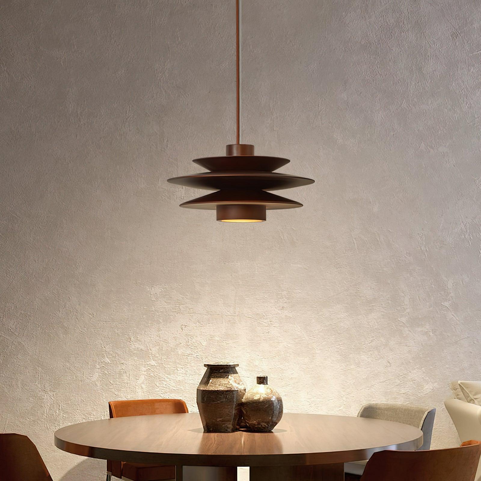 Axis Mid Century Walnut Pendant Light | ventumra