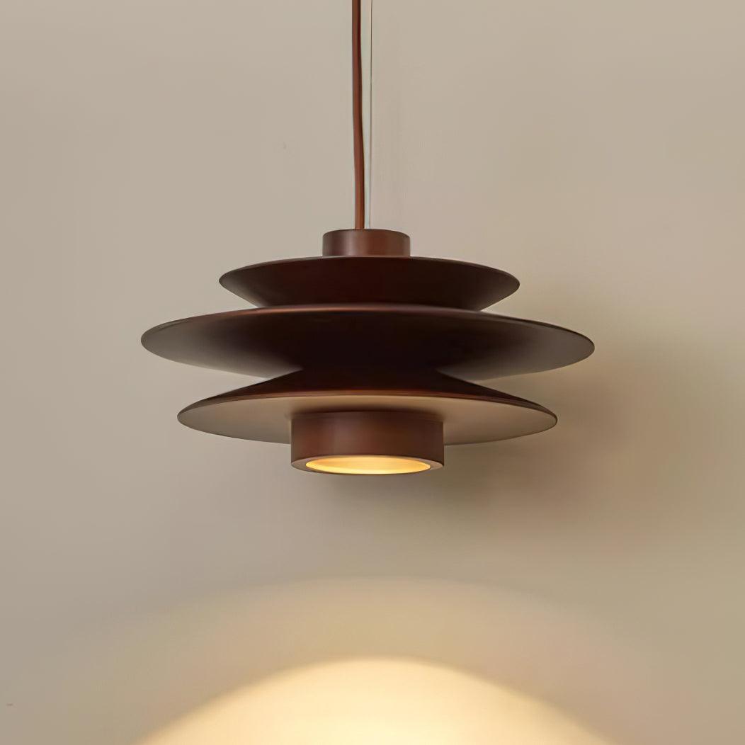 Axis Mid Century Walnut Pendant Light | ventumra