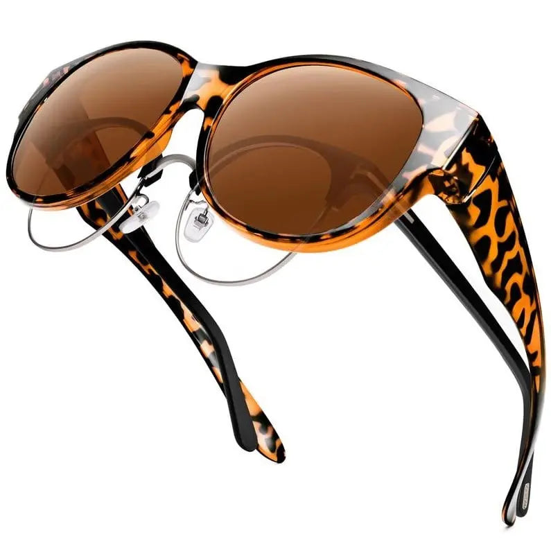 Polarized Clip-On Sunglasses — UV400 Protection for Glasses