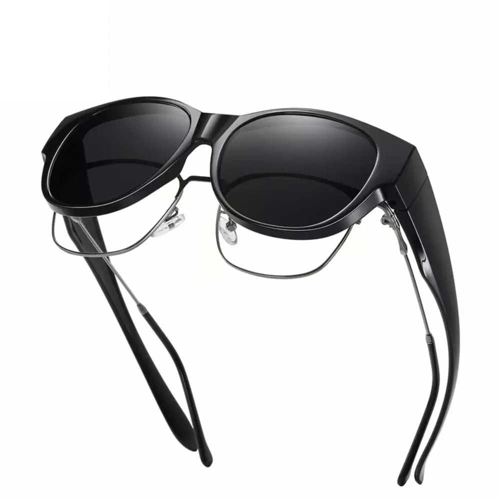 Polarized Clip-On Sunglasses — UV400 Protection for Glasses