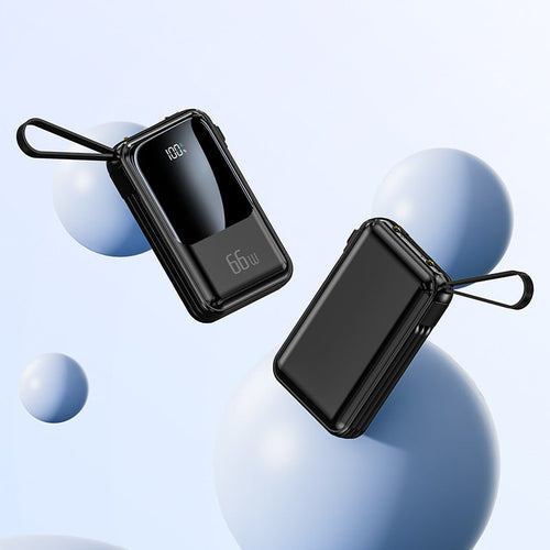 66W-os gyorstöltő hordozható power bank digitális kijelzővel | Ventumra