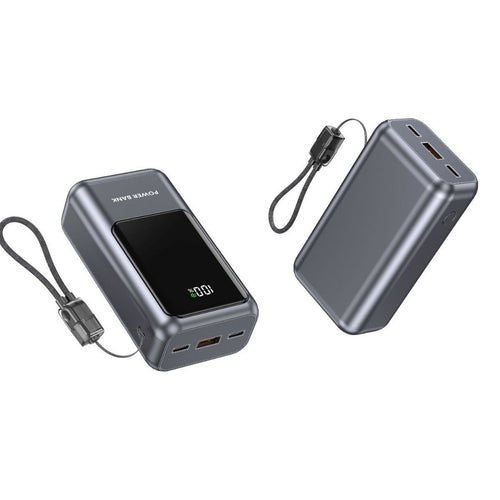 Batería externa de 10000mAh con indicador digital y carga USB rápida | Ventumra