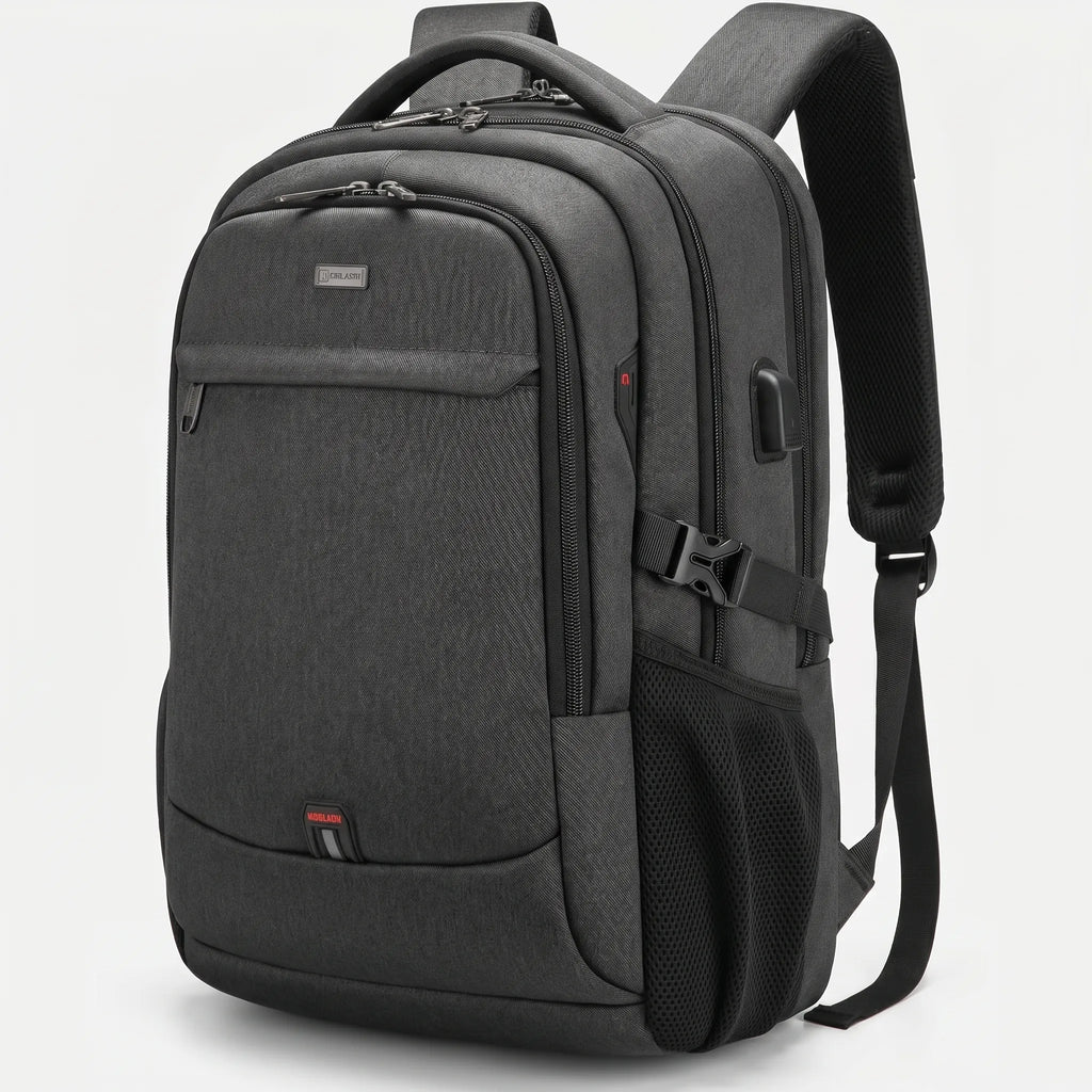 Mochila para portátil com vários compartimentos, para deslocações diárias | Ventumra