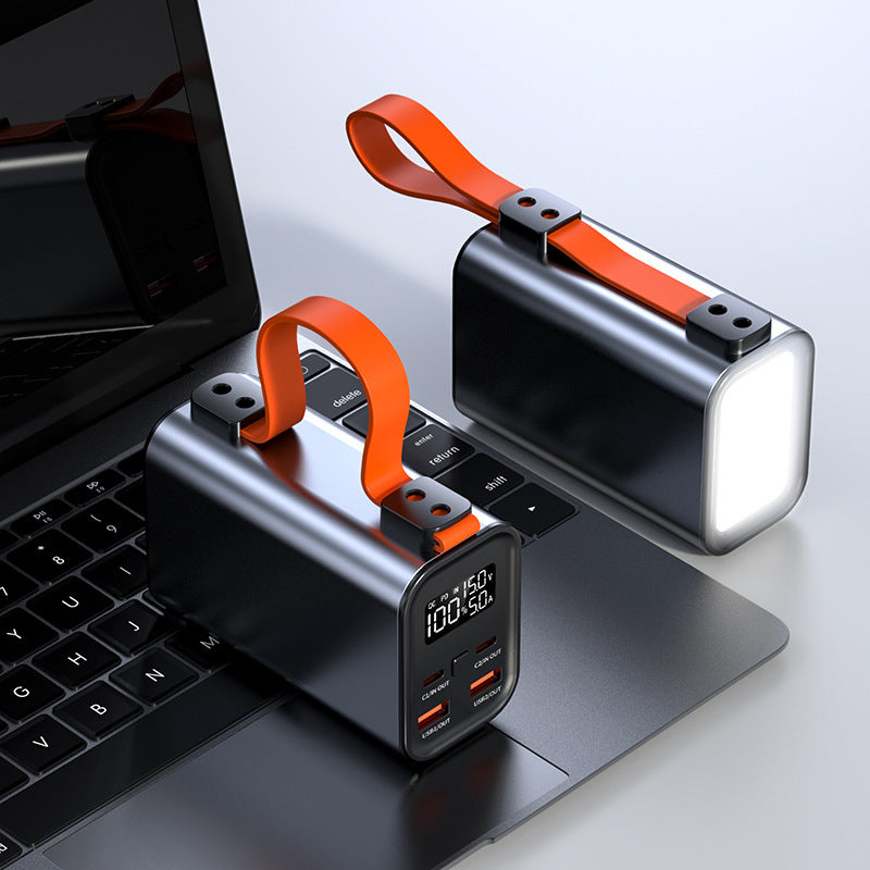 20,000 mAh kapacitású hordozható power bank LED-kijelzővel utazás közbeni töltéshez | Ventumra