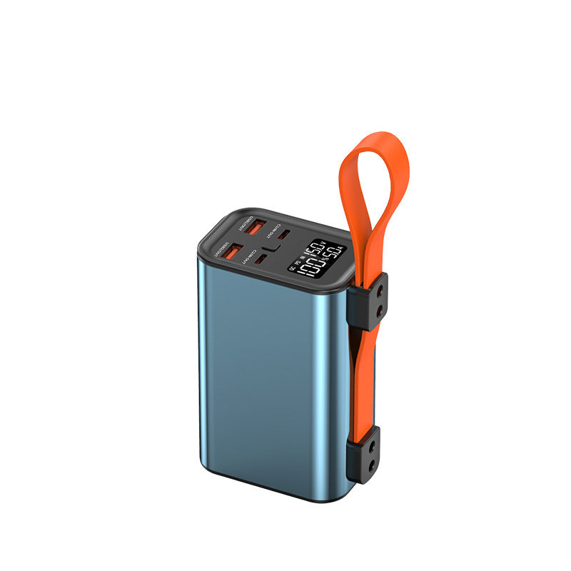 20,000 mAh kapacitású hordozható power bank LED-kijelzővel utazás közbeni töltéshez | Ventumra