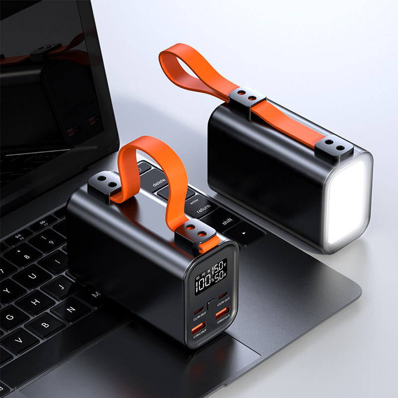 20,000 mAh kapacitású hordozható power bank LED-kijelzővel utazás közbeni töltéshez | Ventumra