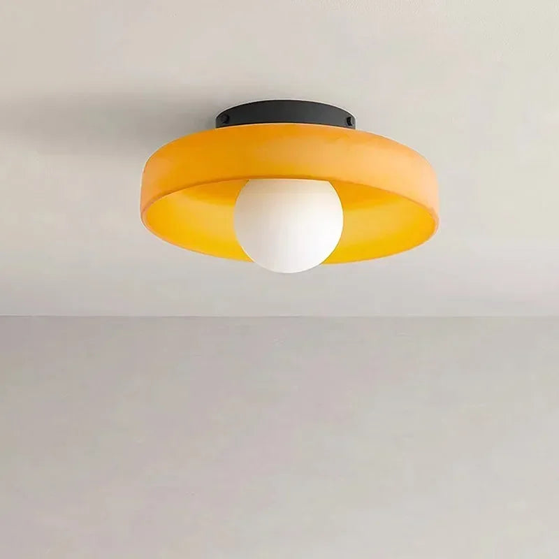 Liora Nordic Glass Wall Lamps Colorful Accent Lighting