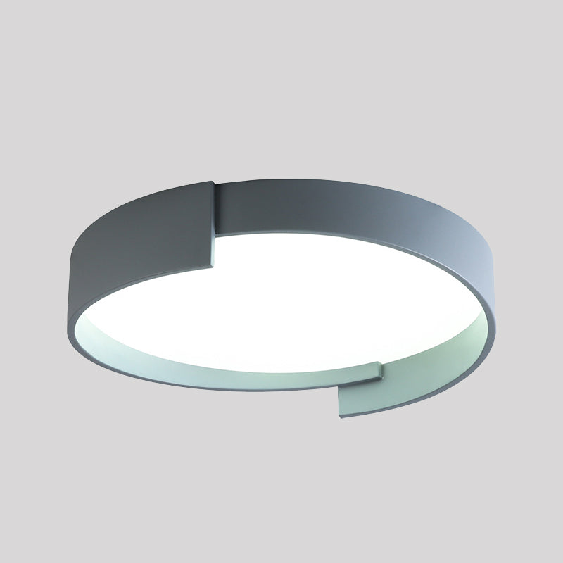 Arisha Modern Round Flush Mount Ceiling Light LED Double Layer | ventumra