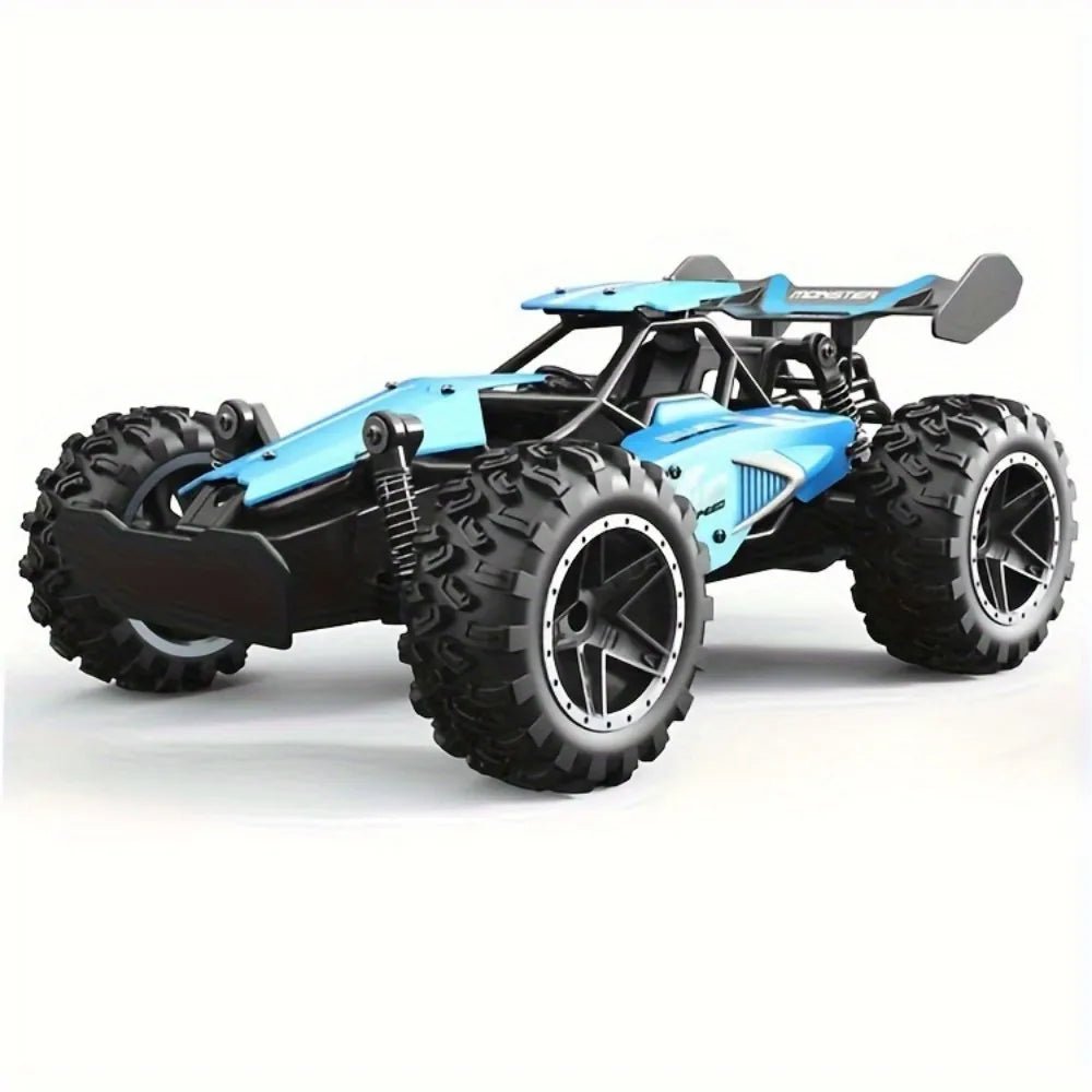 TerraMotion 1:18 Elektryczny samochód RC — wzmocnione zawieszenie, szerokie opony