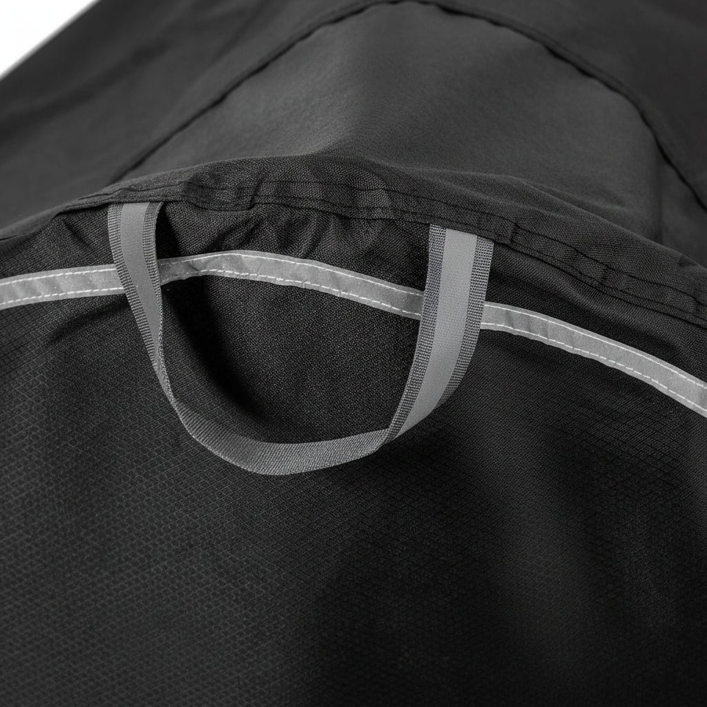 CycleShield wasserdichte Fahrradabdeckung für 1 bis 3 Fahrräder — Robuste Schutzschicht, sichere Befestigungsöffnungen