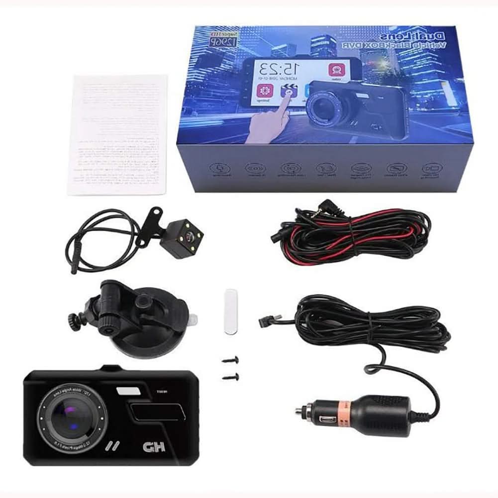 DriveNav Full HD 1080P Autokamera – Kompakter Dashcam-Recorder, optische Linse mit 170-Grad-Sichtfeld