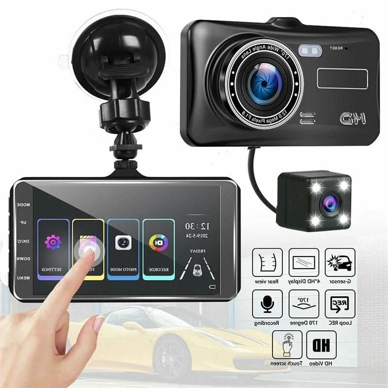 DriveNav Full HD 1080P Autokamera – Kompakter Dashcam-Recorder, optische Linse mit 170-Grad-Sichtfeld