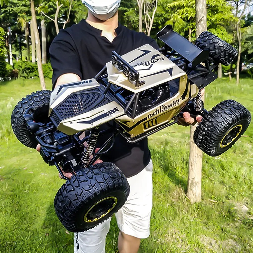 RidgeRover Veículo Telecomandado Todo-o-Terreno 4x4 — Estrutura Reforçada, Suspensão Responsiva