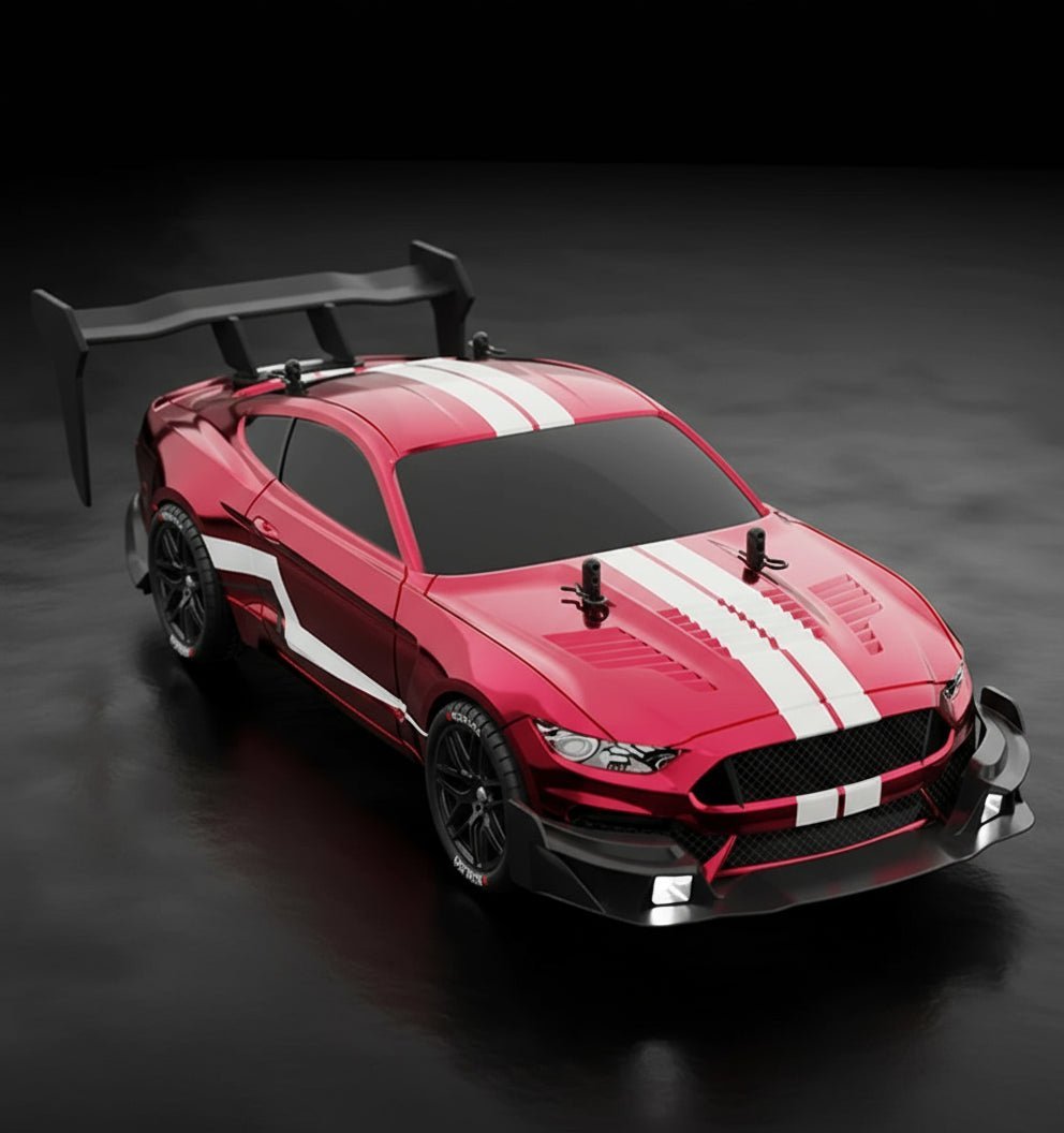 Nova Stallion Electric 4WD Drift Car — 25 km/h Ready-To-Run, Sculpted Muscle Body