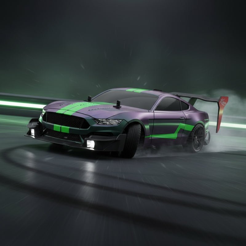 Nova Stallion Electric 4WD Drift Car — 25 km/h Ready-To-Run, Sculpted Muscle Body