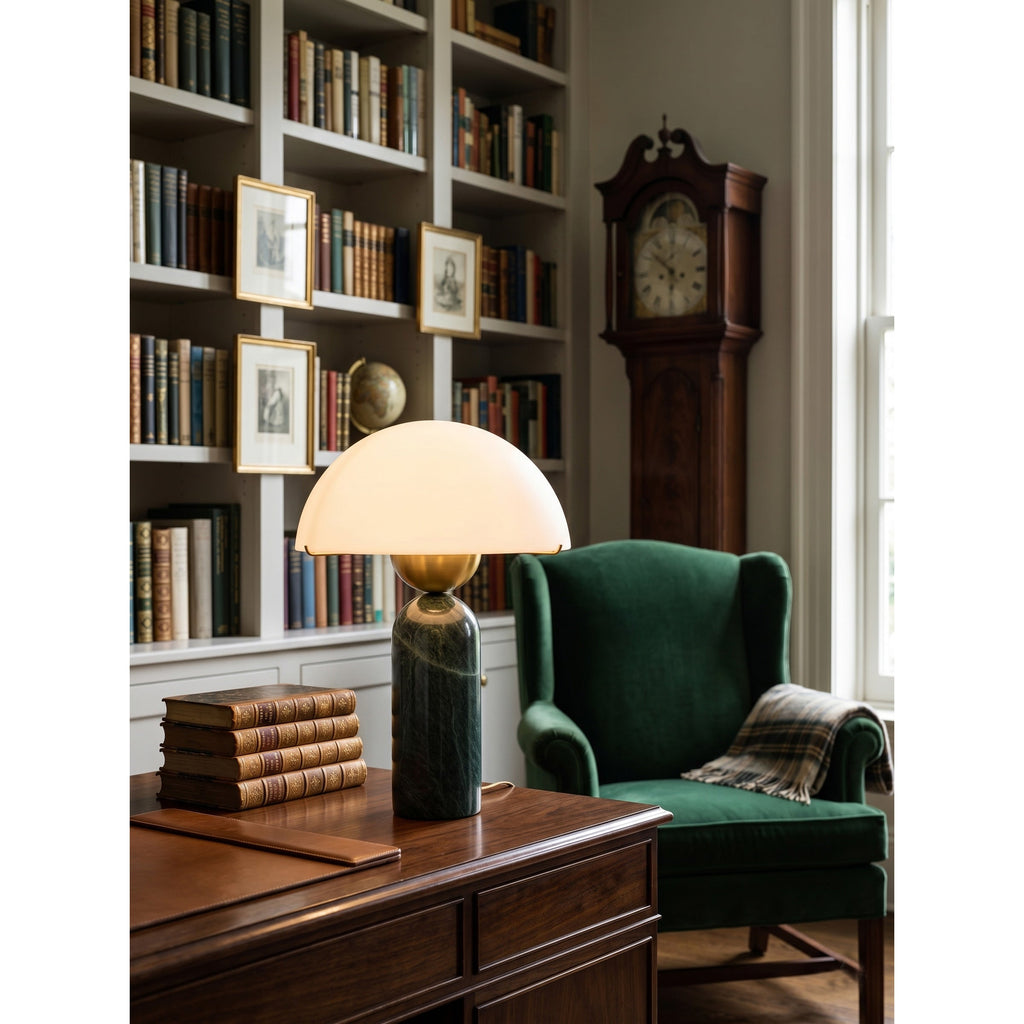 Vellum Alabaster Table Lamp | Ventumra