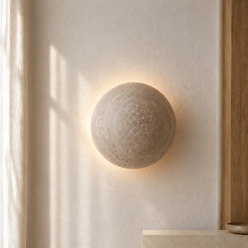 Japandi Sculptural Wall Sconce | Ventumra