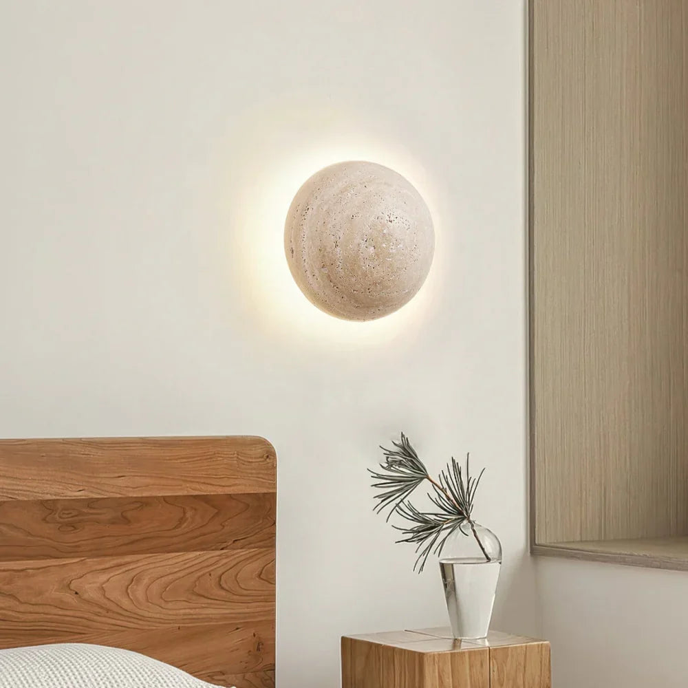 Japandi Sculptural Wall Sconce | Ventumra