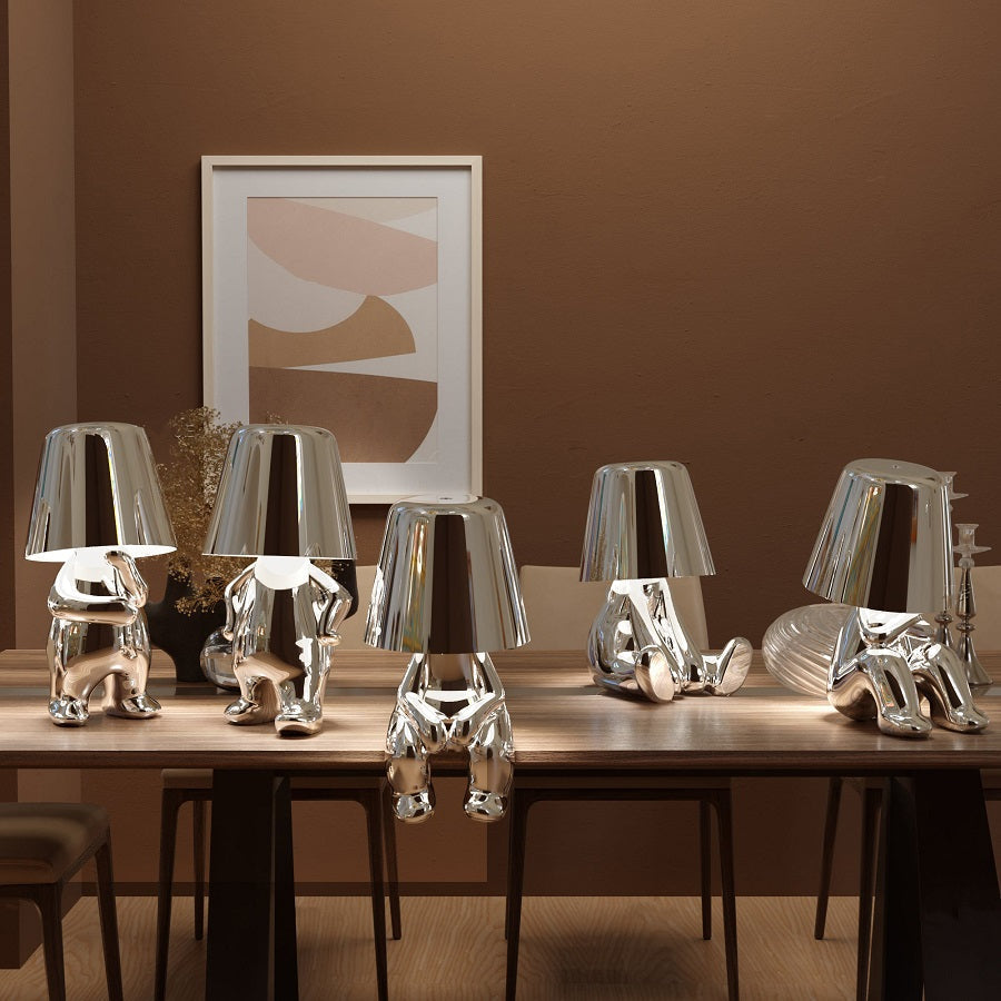 LumaCompanion Humanoid Lamp For Cozy Spaces And Creative Rooms
