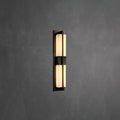 Caspian Alabaster Brass Wall Light | ventumra