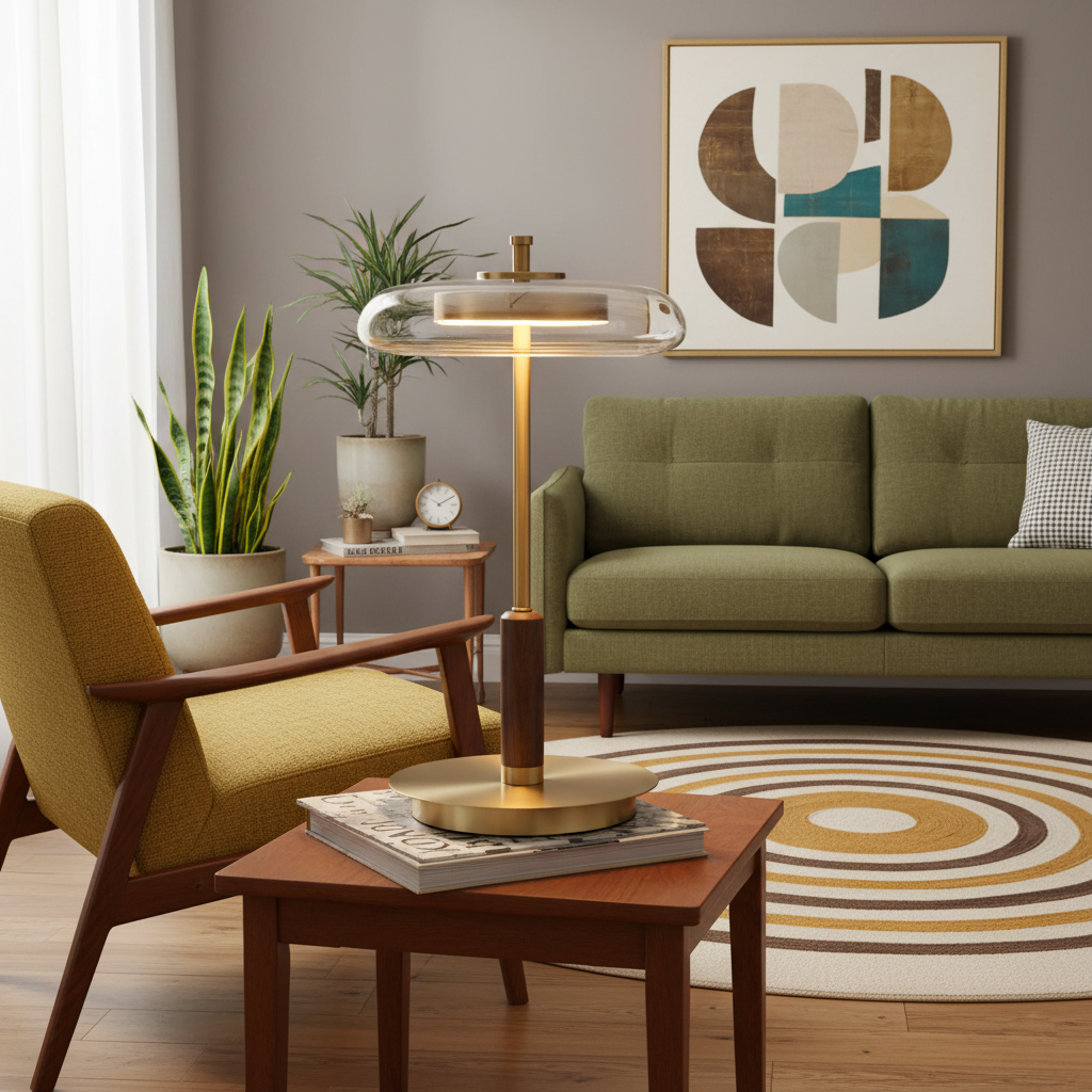 Architectural Disc Table Lamp | Ventumra