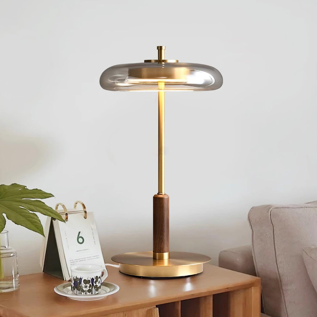 Architectural Disc Table Lamp | Ventumra